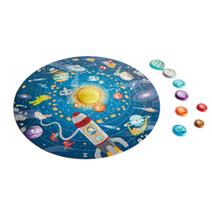 Teka-teki Tata Surya HAPE | Toy puzzle tata surya bulat untuk anak-anak