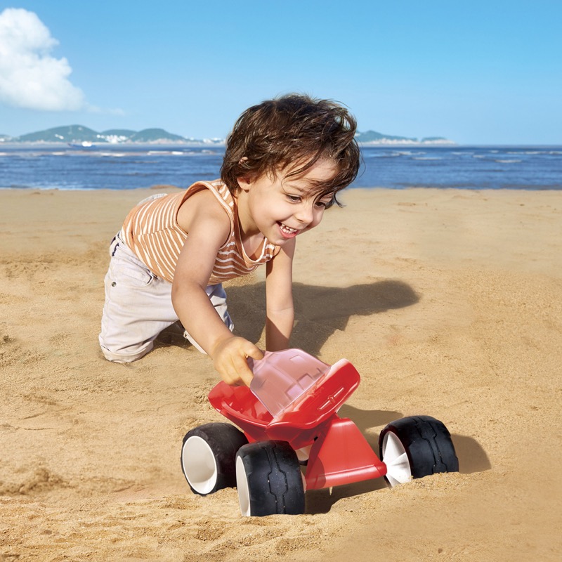 Buggy Dune Buggy | Kotoran Mini Pasir Kendaraan Mobil Mainan Untuk Anak-anak, Merah