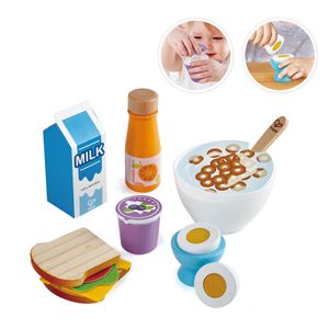 Playset Sarapan Hape Lezat | Bermain makanan set dengan sendok mainan untuk bermain berpura-pura